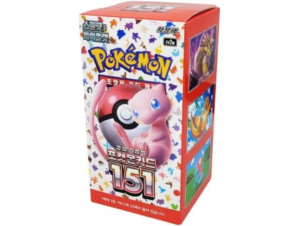 pokemon 151 booster box korean (1)