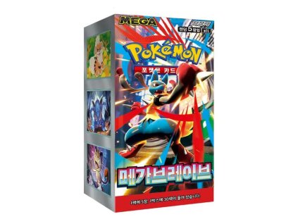 Pokémon TCG MEGA Mega Brave Box korean