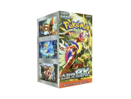 Pokémon TCG Scarlet & Violet Scarlet ex Box – Korejský