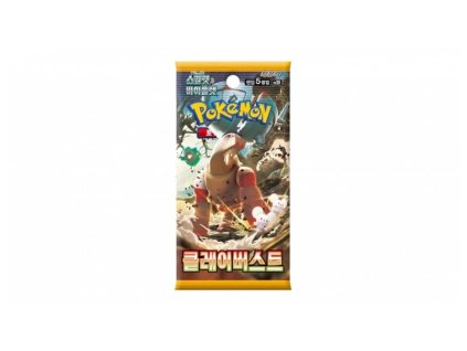 Pokémon TCG Scarlet & Violet Clay Burst Booster – Korejský