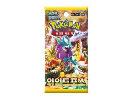 Pokemon TCG Scarlet & Violet Wild Force Booster Korejský
