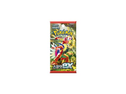 Pokémon TCG Scarlet & Violet Scarlet ex Booster – Korejský