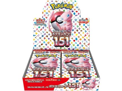 Pokémon Card 151 Booster Box – Japonský