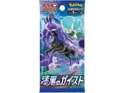 pokemon tcg sword and shield jet black spirit booster pack kr