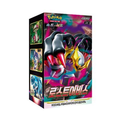 pokemon tcg lost abyss booster box korean