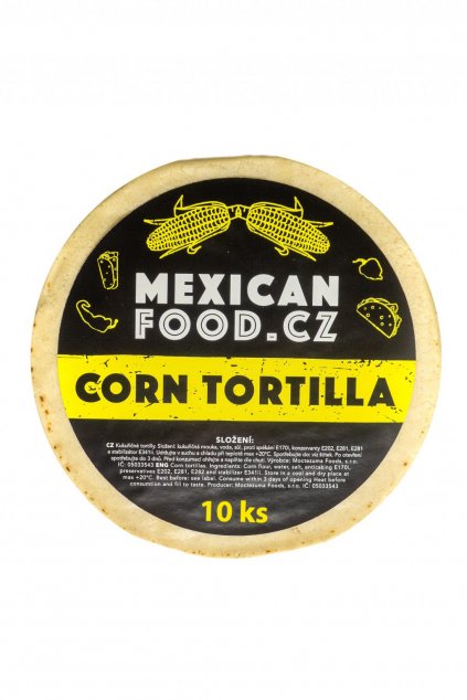 Tortilla kukuřičná 12ks