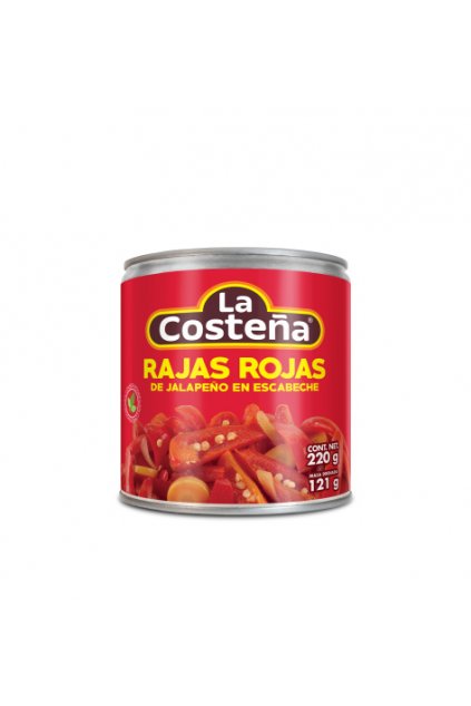 Jalapeno Červené proužky 220g