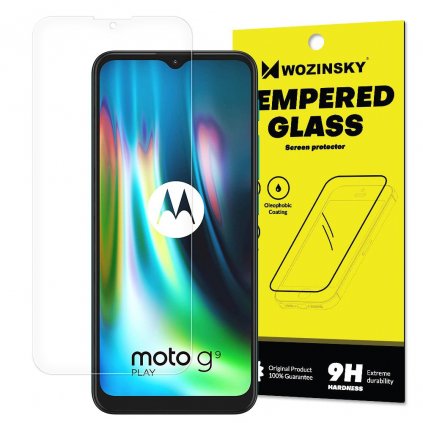 Sklo 9H Chránič obrazovky pro Motorola Moto G9 Play / Moto E7 Plus (EKO balení)