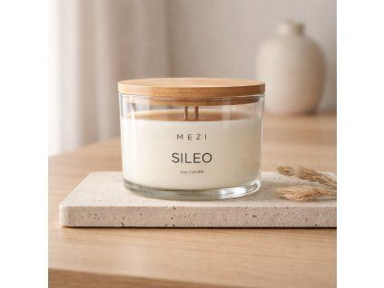 SILEO - 330g  sójová svíčka