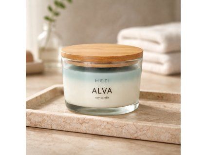 ALVA - 330g  sójová svíčka