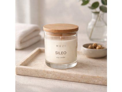 SILEO - 130 g  sójová svíčka