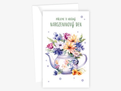 Blahopřání srdečné T 01-690