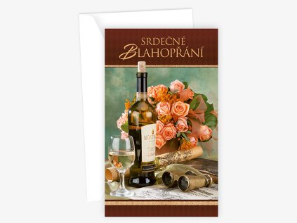Blahopřání srdečné N 01-650