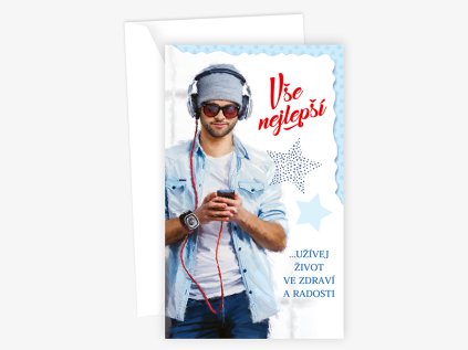 Blahopřání srdečné T 01-600