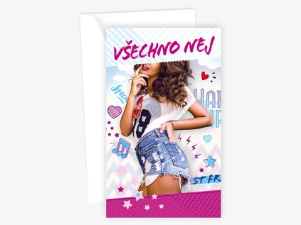 Blahopřání srdečné T 01-639