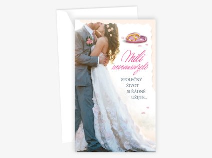 Svatební blahopřání T 02-213