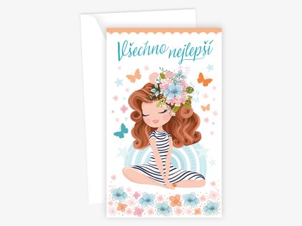 Blahopřání srdečné N 01-661