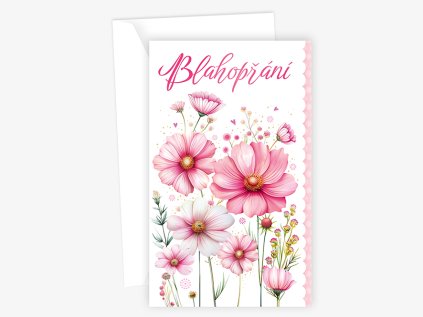 Blahopřání srdečné N 01-671