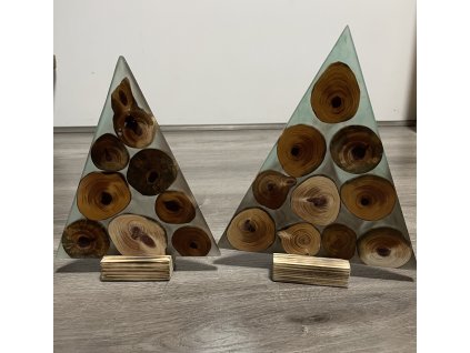 Vánoční stromečky dřevěné