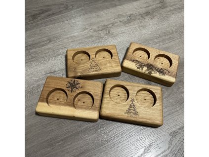 Svícen na 2 svíčky