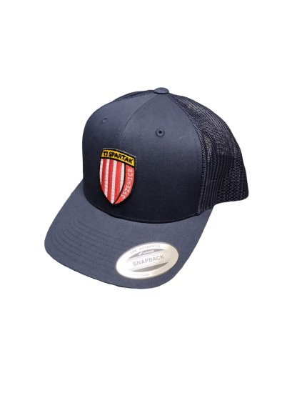 Kšiltovka trucker s nášivkou v designu Spartak Sezemice