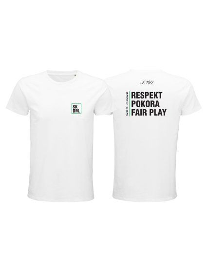 pánské triko bílé