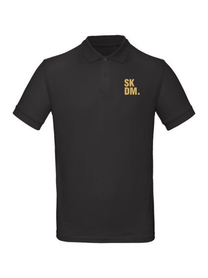 pánské polo černé