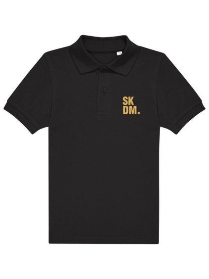polo dětské černé