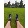 MF 0043 5 Kotníkové ponožky MILUJU FOTBAL černé