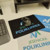 Podložka pod myš v designu Jesenická poliklinika