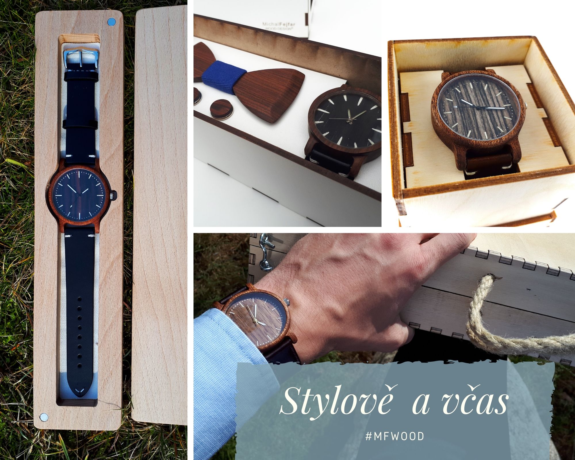 DŘEVĚNÉ HODINKY