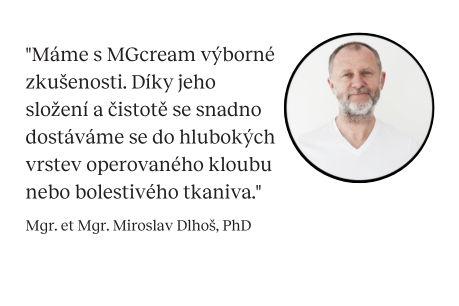 Hodnocení účinku magnéziového krému MGcream z centra fyzioterapie