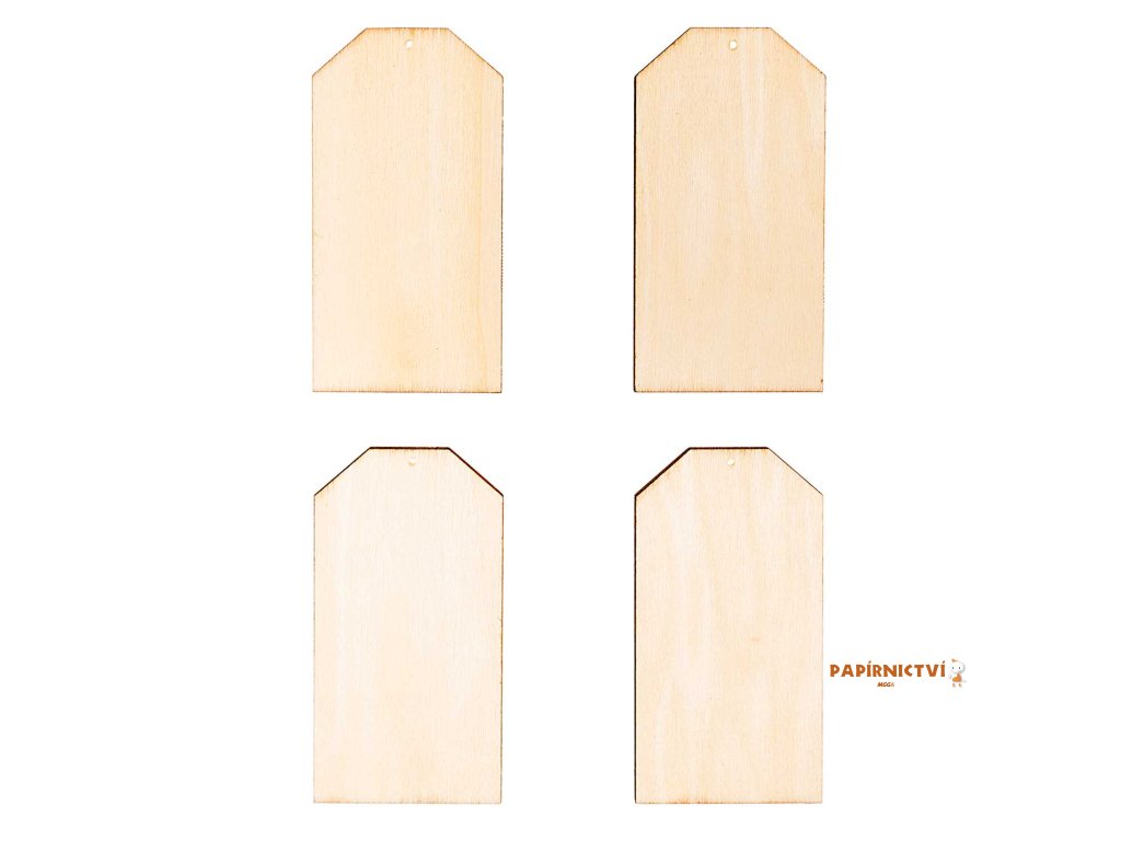 13947 drevene deco tagy set hang tag 4ks