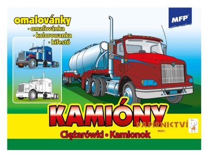 Omalovánky Kamiony 5300267