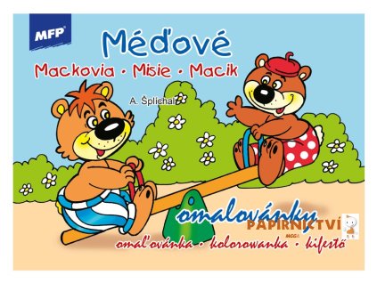 Omalovánky MFP Méďové 5300198