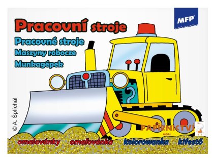 Omalovánka MFP pracovní stroje 5300802