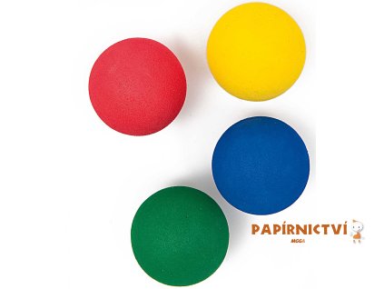 14058 penova koule mix barev 35mm 4ks