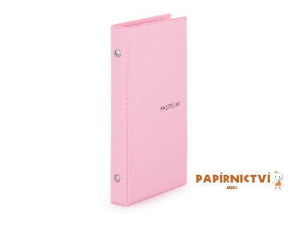 KARIS A6 plast PASTELINI růžový 5-28720