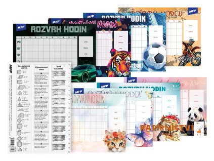 Rozvrh hodin MFP A5 mix 5300453