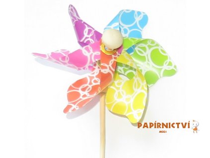 21177 vetrnik barevny 9 cm spejle