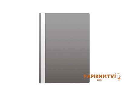 Rychlovazač A4 PP šedý standard 2-474A