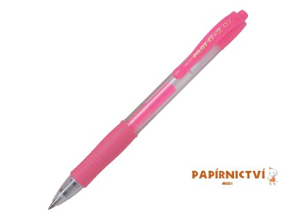 Gelový roller G-2 0,7 - neonová růžová
