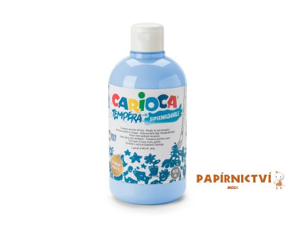 23907 ko027 carioca ready tempera 500ml 16 light blue