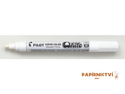 27312 1 lakovy popisovac pilot bily silny max