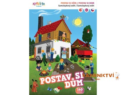 27522 postav si dum samolepkovy sesit