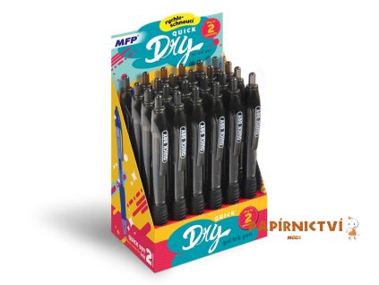 Gelové pero kus QUICK DRY -  černá 6001211