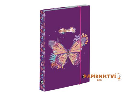 Box na sešity A5 Motýl 5-69023