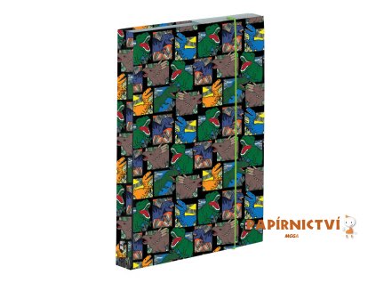 Box na sešity A5 Jumbo Premium Dinosaurus 8-71623