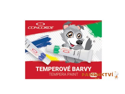 30116 2 temperove barvy concorde 6ks 12ml a65328