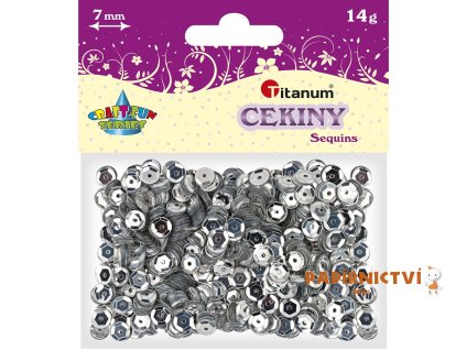 3012 flitry 7mm 14g stribrne